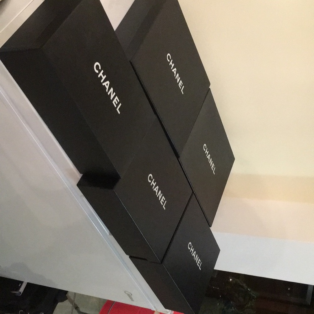 Channel Original Female Shoe Boxes